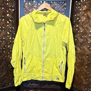 Women's Yellow Windbreaker Jacket